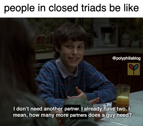 polyphiliablog's tweet photo. You know your limits, and I respect that.
#polyamory #polya #polyam #polyamorous #polymemes #polyamorousrelationship #polyammemes #polyamorousmemes https://t.co/NNgs2SUc98