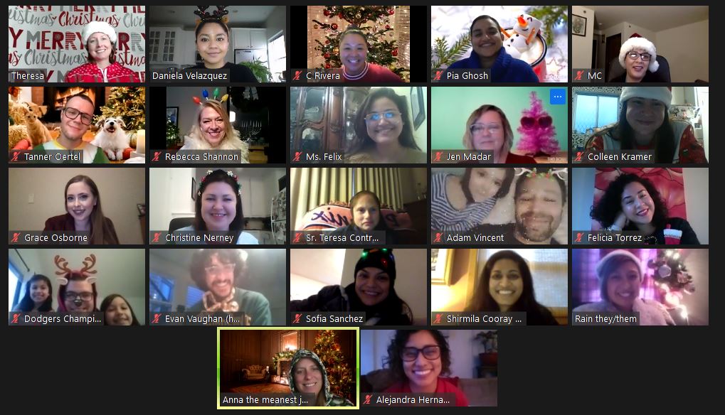 De Marillac Academy (@demarillacsf) on Twitter photo Last week our faculty and staff had a blast gathering virtually to celebrate our annual holiday party. 'Tis the season!
Wishing you all lots of peace and joy this holiday season🎄
#DMA #demarillacacademy #tenderloinsf Last week our faculty and staff had a blast gathering virtually to celebrate our annual holiday party. 'Tis the season!
Wishing you all lots of peace and joy this holiday season🎄
#DMA #demarillacacademy #tenderloinsf