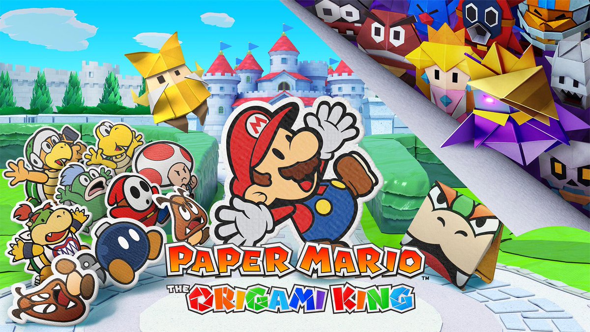 Day 21: Paper Mario: The Origami King (video game)I have a lot to say about this game and I do t know if I’ll get to all of it, but let’s go.TTYD is not be if my favorite games ever; I think its playstyle, along with PM64, is the superior RPG... BUT...