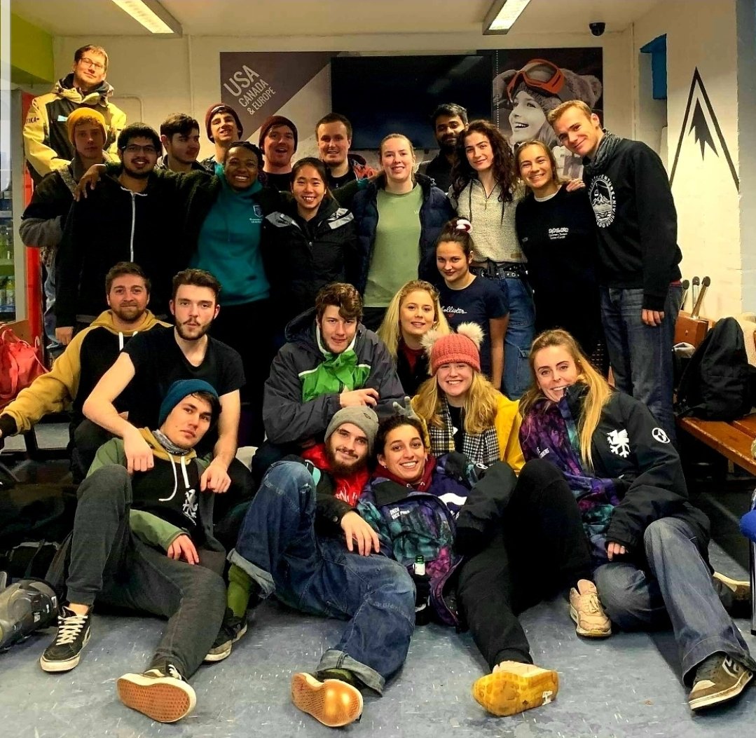 Throwback to February and running 7 hours of snowboard lessons in the cold and rain every Monday night with my beginners <a href="/CardiffSnow/">Cardiff Snowsports</a>. Strange to say its the first December in 5 years I'm not in the Alps!