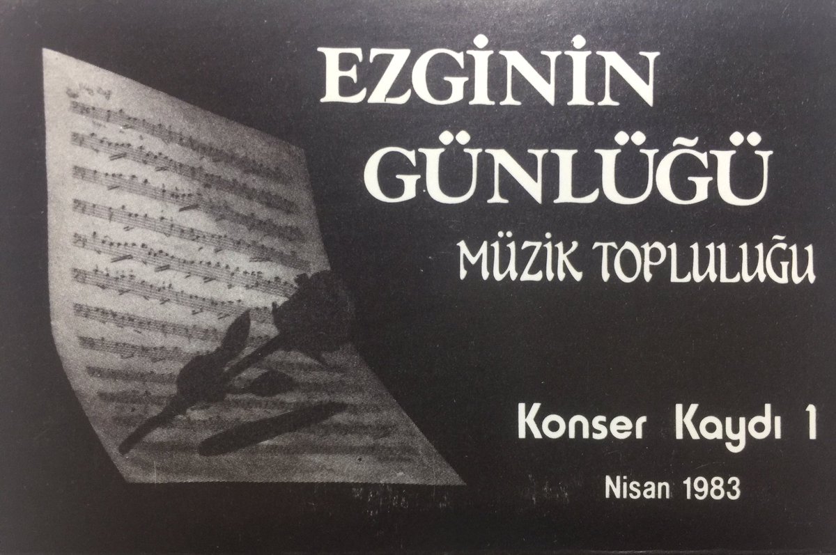 arşivimizdeki bu çok nadir kasetin kaydını youtube kanalımızda dinleyebilirsiniz😇
youtu.be/WbpWiP0L-Ag
#ezginingünlüğü