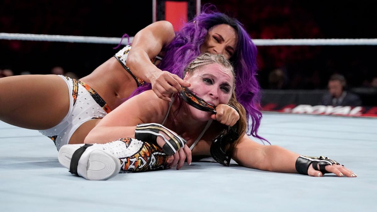6 - Sasha Banks vs Ronda Rousey [Royal Rumble] [27/01/2019]1/2