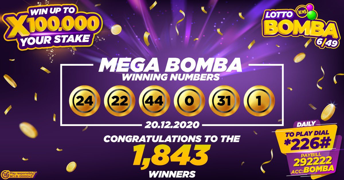 Kenya Charity On Twitter Congratulations To All Our Winners Play Lotto Bomba Now Dial 226 And Be The Next Winner Bomba 50yearsofwinning Https T Co Mjxbbrk89e