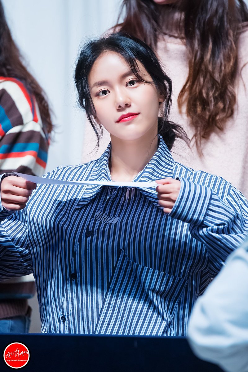 AOA43=동동TheLove tweet media