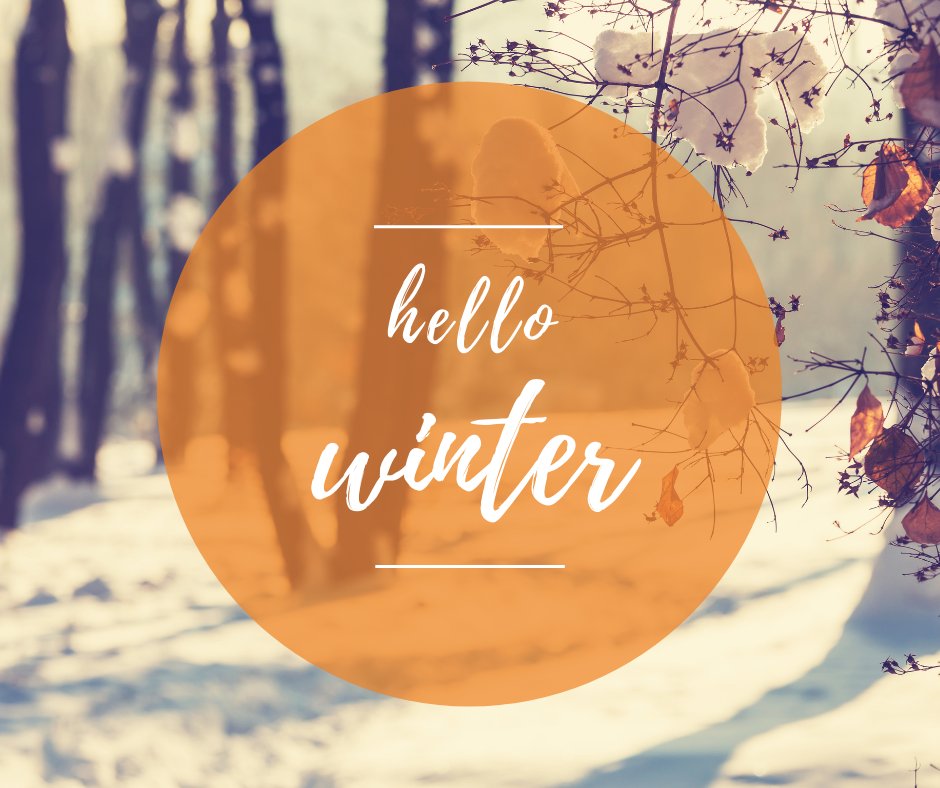 Winter is officially here! What are your plans for the season?

#FirstDayofWinter