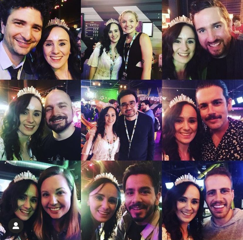 LorryBarry's tweet photo. Dunno why, but today Iβm really wishing I could go back to #RTXLondon - I met all of these great people and look how pretty I was! https://t.co/5MJlMerveZ