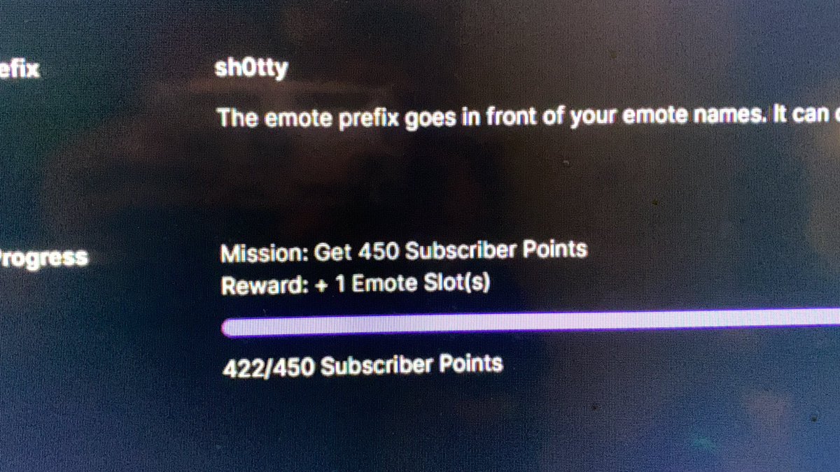 BigBodySh0tty's tweet photo. 😤422/450 Subs.. The Hunt for 19 Emotes on Tier 1.... is ON‼️🙏🏽#BBSh0ttyO_O #xCx #TwitchStreamers #BBN #WOW😊
#ComingStrong✊🏽🙌🏽🏆 @imaslidee @T_TIMEonTTV @GhostRyda_36 @Stahtistics_ @LadyTheG1 @QueenHorus @WalxBashworld @TheGreatGoCrazy @dejthedoll @morningdookie @deadlyhookem https://t.co/T6R7ebEAbD