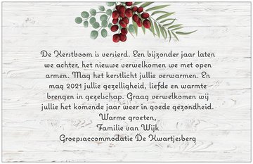 Wij wensen iedereen een fijne kerst en een gezond 2021!