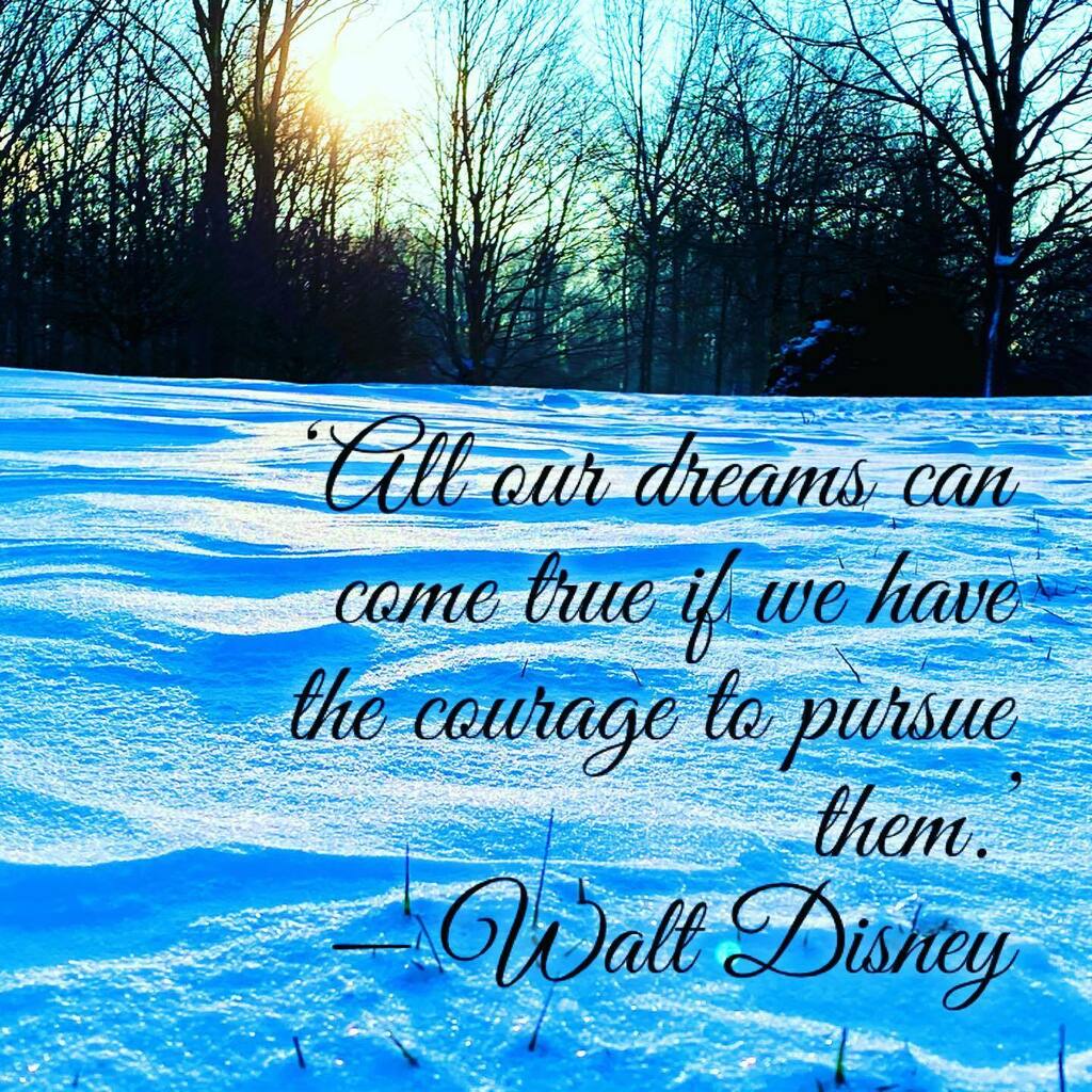 jonwmson70's tweet photo. ‘All our dreams can come true if we have the courage to pursue them.’
— #WaltDisney #dreamsdocometrue #QotD https://t.co/WASzhNCzWm