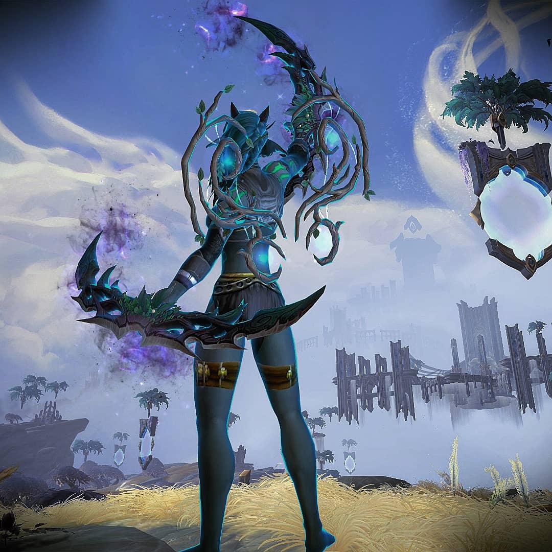 Zanarkand_game's tweet photo. Lvling my dh through Slands after joining her night fae sisters ^__^
#wow #worldofwarcraft #slands #Shadowlands https://t.co/T4QYsbtuR0