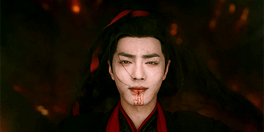 cqlwwx's tweet photo. tl  d e d ? 
Remember when lan zhan lost his life with his own hands ? The feeling of not being able to protect ur loved one from all the pain and yet seeing him end his life with ur own eyes, yeah its painful. https://t.co/iE9XRCbqaQ