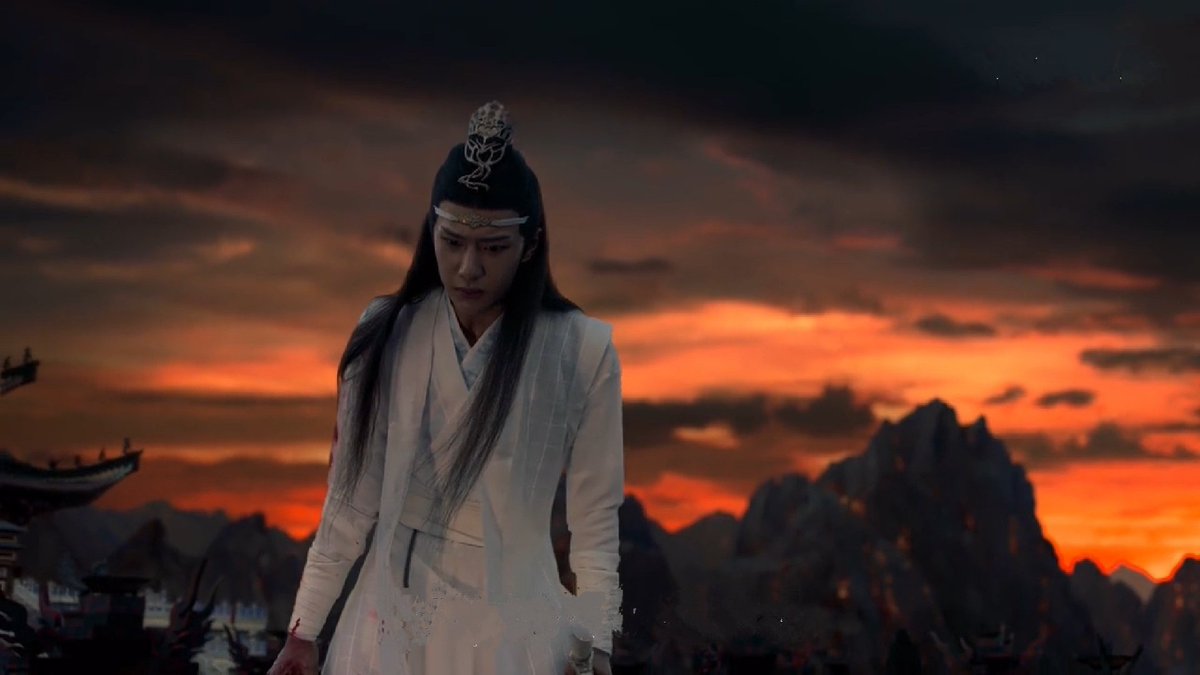 cqlwwx's tweet photo. tl  d e d ? 
Remember when lan zhan lost his life with his own hands ? The feeling of not being able to protect ur loved one from all the pain and yet seeing him end his life with ur own eyes, yeah its painful. https://t.co/iE9XRCbqaQ