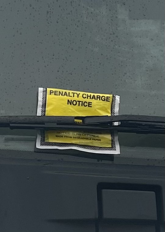 PGMcNamara's tweet photo. Insult to injury...

Lorry drivers parked up on roads in Kent slapped with Parking Fines https://t.co/l5PRJ3jazT