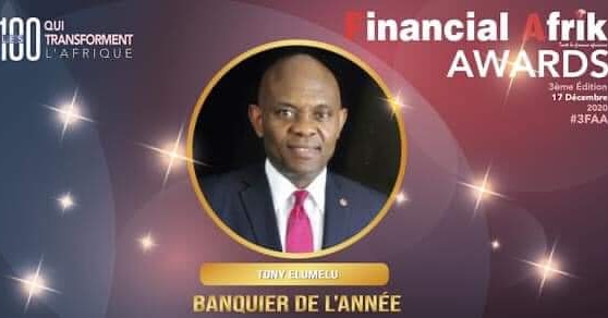 ubacameroon's tweet photo. Toutes nos félicitations au PCA de UBA Group, M. Tony Elumelu, désigné «  Banquier de l’année » lors de la 3e édition des Financial Afrik Awards.

#AfricasGlobalBank #TOEWay #3FAA #Africapitalism https://t.co/T7eDzWjzDJ https://t.co/gL43AMz6vY