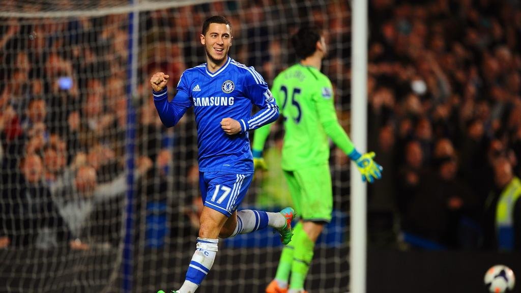 2013-1449 games17 goals10 assistsAn unlucky finish of the season for Chelsea, 3rd in the league, UCL semi finalists. Hazard won the PFA young player of the year and Chelsea player of the year. He was also nominated for PFA Player of the year and included in TOTY.