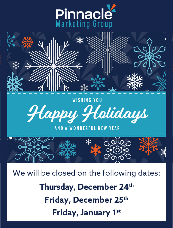 pinnaclemgp's tweet photo. Have a safe and happy holiday season - from The Pinnacle team. https://t.co/4RK4IWLk3T
