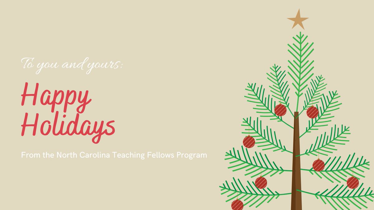 NC Teaching Fellows tweet media