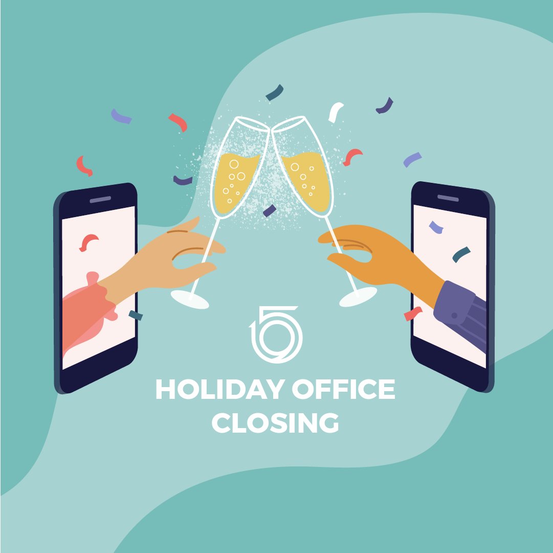 We will be closed from Thursday, December 24 to January 1. We hope you have a great holiday season and rest of 2020 and look forward to reopening bright and early Monday, January 4 refreshed and ready to conquer a new year!