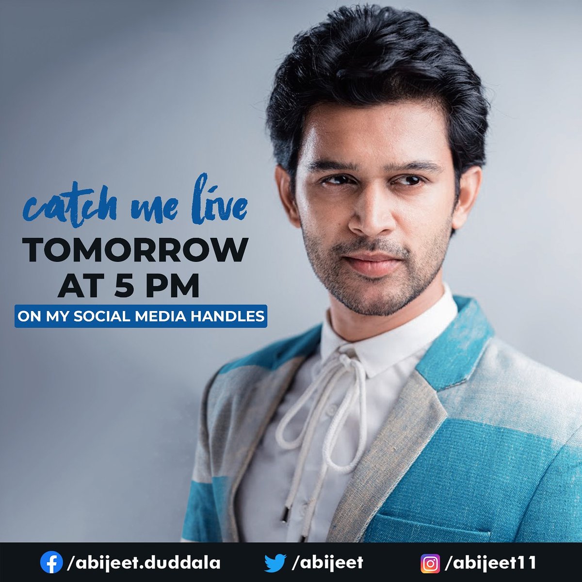 Abijeet's tweet photo. Coming to meet you all virtually ❤️ https://t.co/r8uQmZlViW