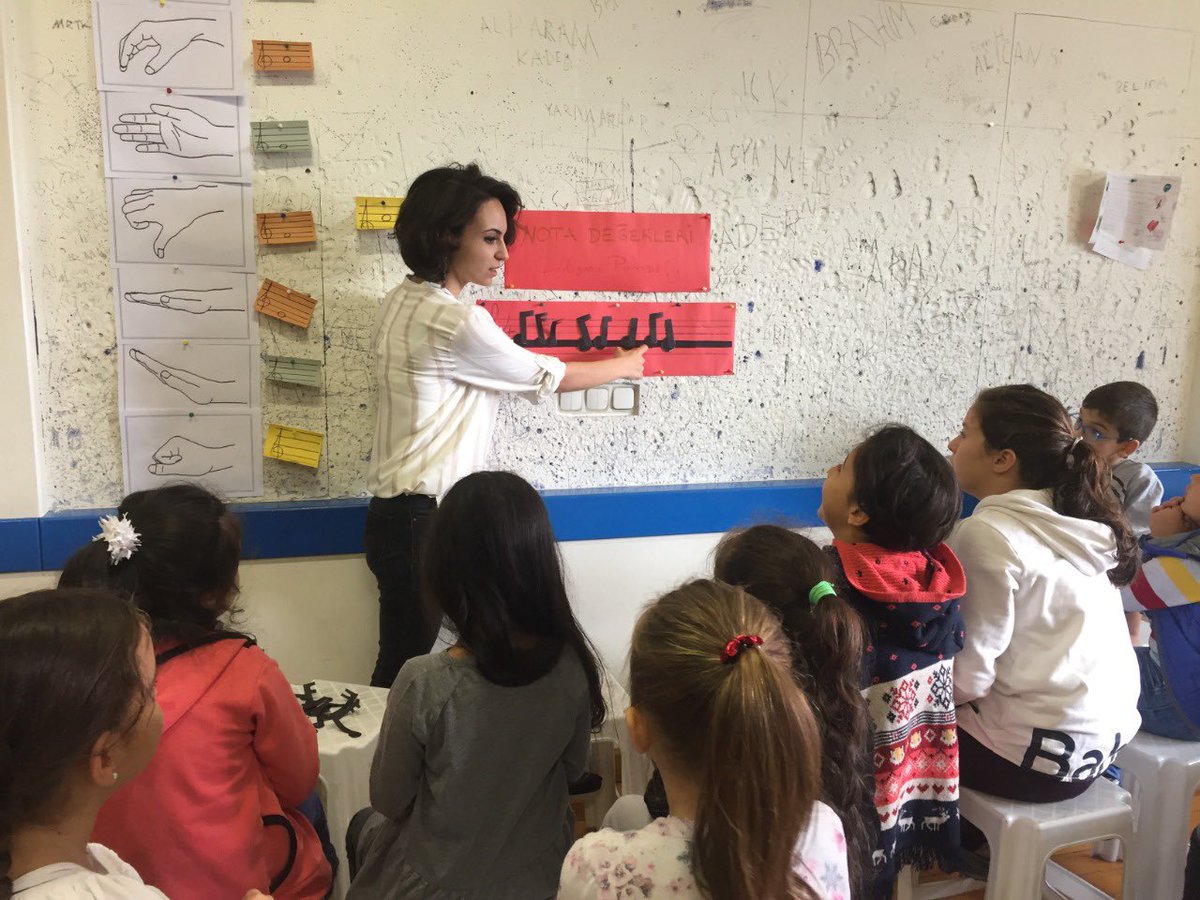 GL_Institute's tweet photo. Announcing a new #GlobalLP Fieldwork Partner Profile: @barisicinmuzik 

Music for Peace provides free music education to socially and economically disadvantaged children in three locations across Turkey. By providing facilities, instruments and teachers for music education. https://t.co/oHolxZLpMo