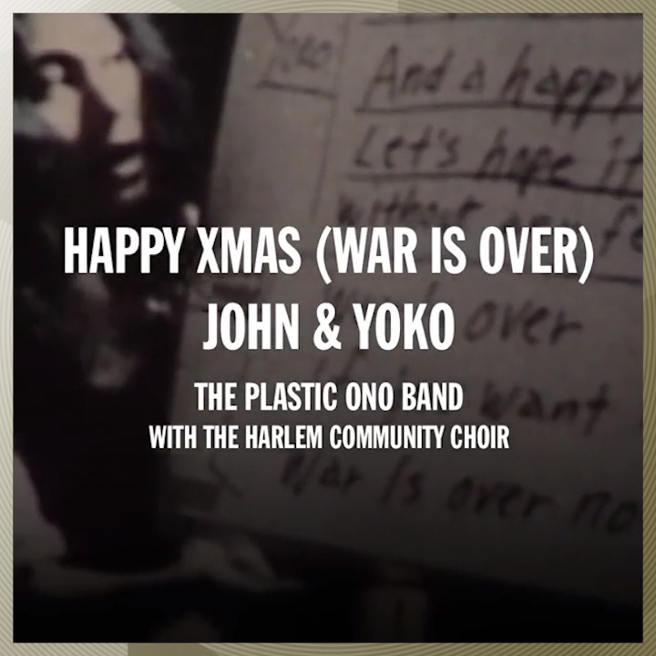 HAPPY XMAS (WAR IS OVER). (Ultimate Mix, 2020) John & Yoko Plastic