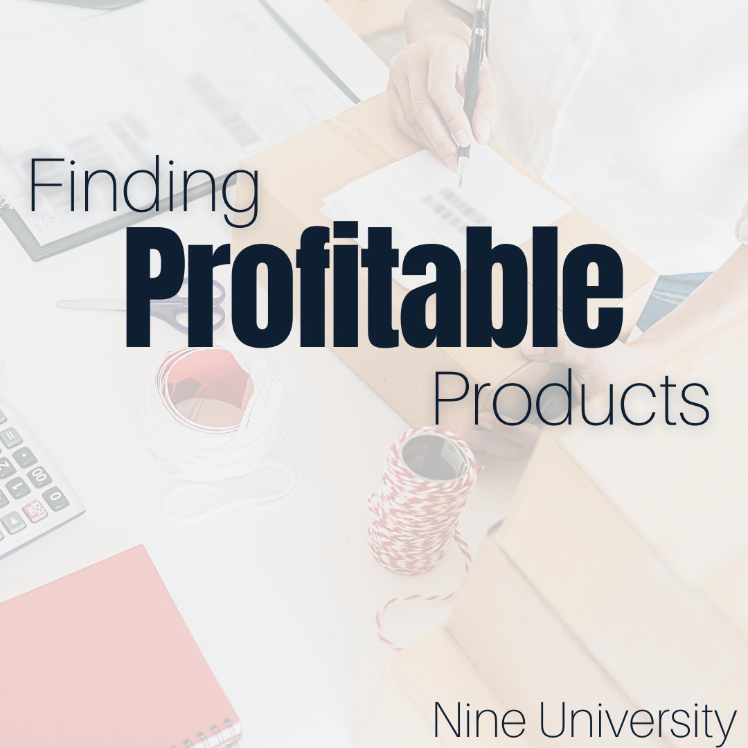Struggling to find profitable products? Don't worry! At Nine University we have a special program we made to help you find products you should actually be selling! Reach out to us today to learn more. 

youtube.com/watch?v=f2t50f…

#amazon #storefront #amazonstorefront