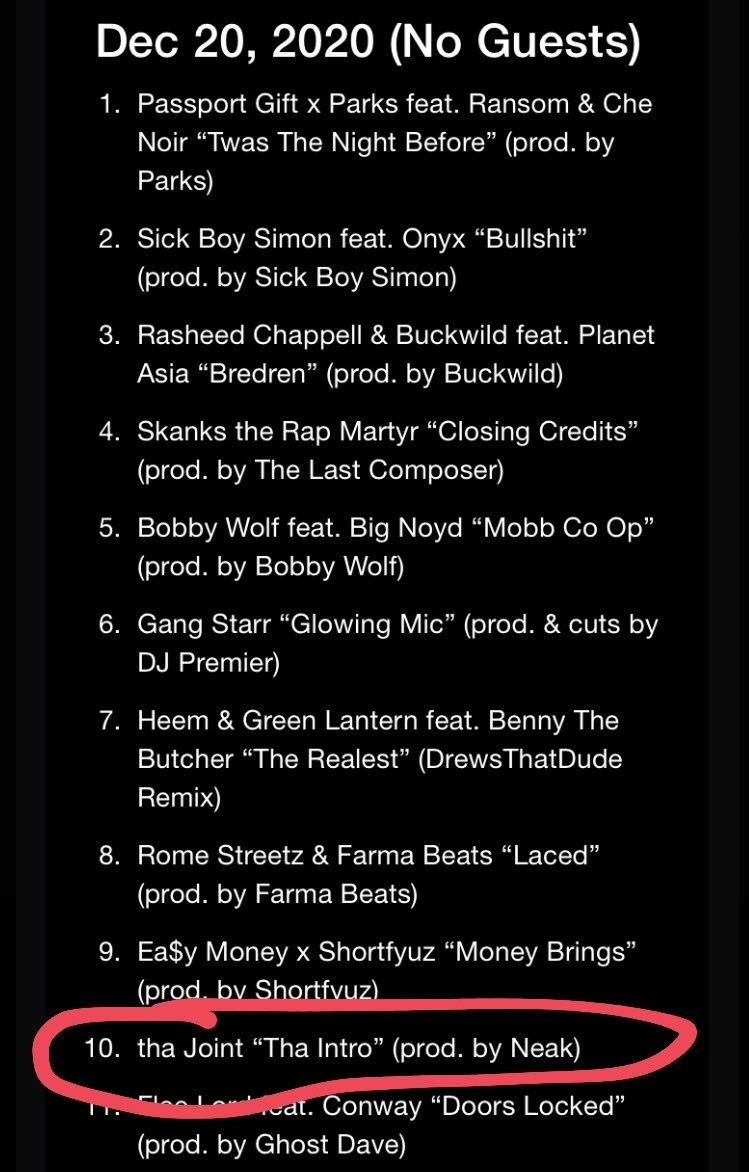 JohnNY_UniteUs's tweet photo. Much love to @RapIsOuttaCntrl 🙏🏾 for spinning “tha Intro” (prod. @Neak_Undefined) off of @thaJoint_ new EP! #LiveFromThe....Chi https://t.co/hdJk5AamwH