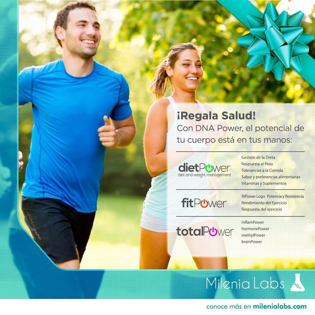 MileniaLabs's tweet image. El mejor regalo es saber aprovechar cada ejercicio, comida y movimiento a tu favor, tu ADN tiene la respuesta.

Conoce más en milenialabs.com

#Puebas #Laboratorio #Salud #Genética #FitLife #Nutrición