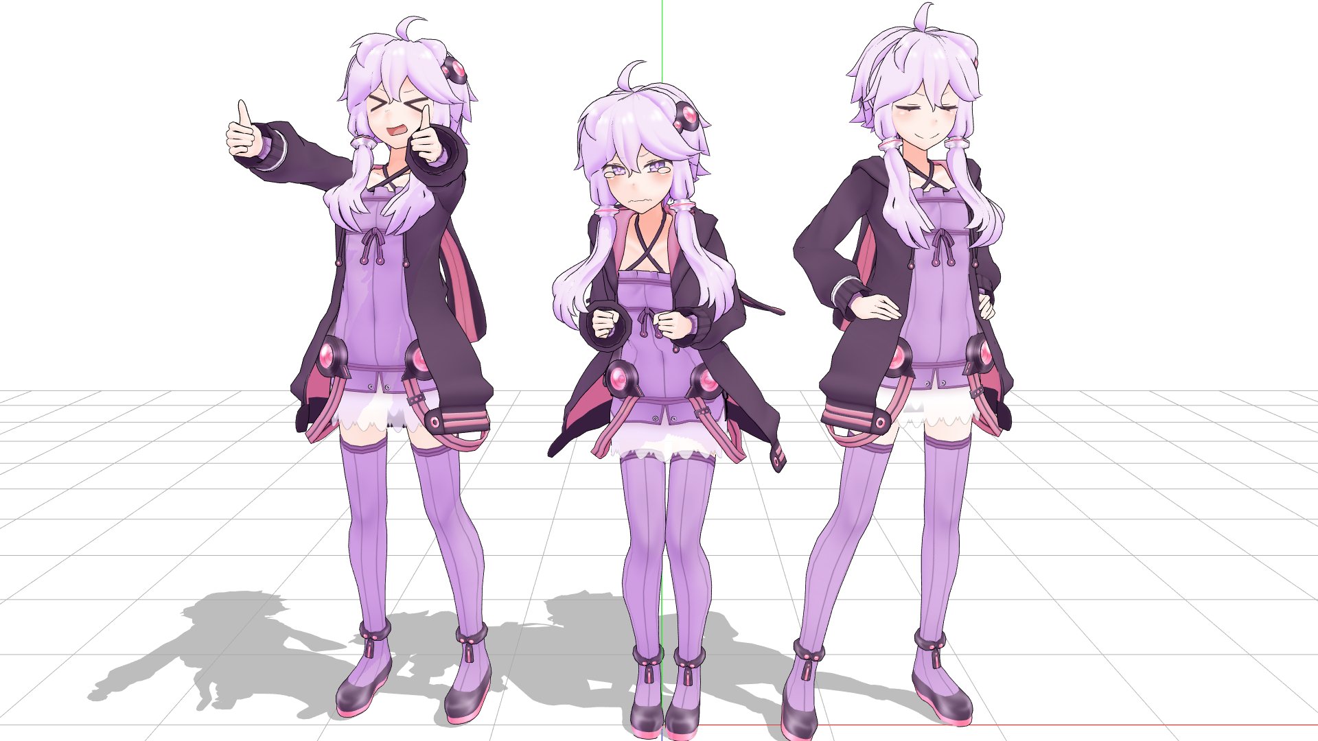 金子卵黄 結月ゆかりさん お誕生日おめでとうございます モチノエさんの立ち絵 ウザい感じの結月ゆかり をモチーフにしたゆかりさんのmmdモデルを作りました どうぞよろしくおねがいします 配布 T Co Dxa5cepg0p T Co Jh0b5fp8ix