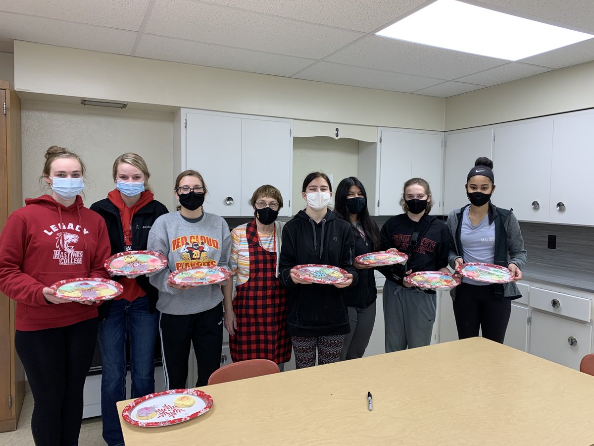 Mrs. Goosic’s class frosted and decorated sugar cookies. #wearerc