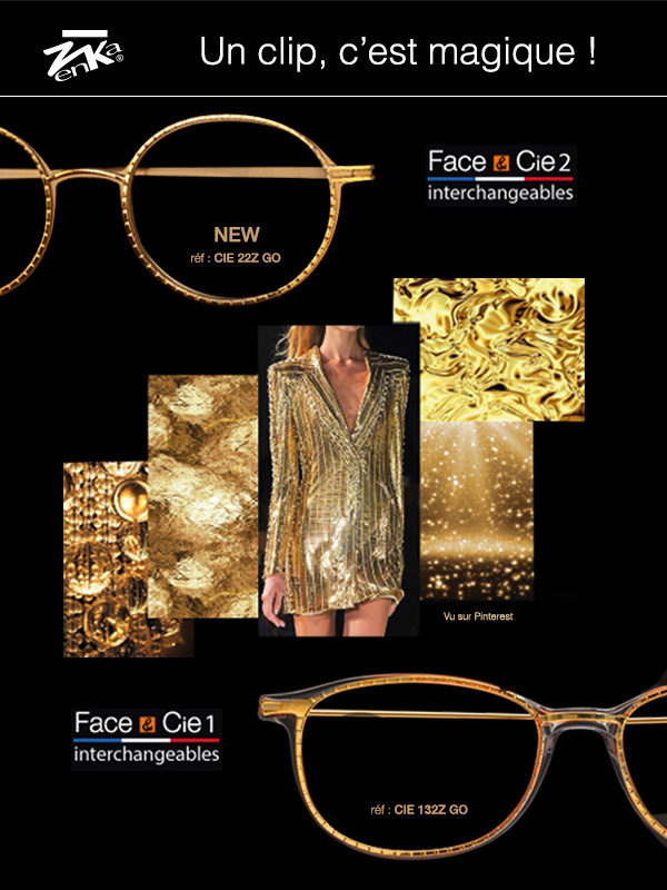ZenkaDiffusion's tweet image. Un cadeau en or !  zenka.fr
#ZenkaDiffusion
#Zenka
#FaceEtCie
#lunettes #eyewear #optique
#FacesInterchangeables
#lunettesmodulables #changerdelook
#customisable
#FabricationFrançaise #MadeInFrance