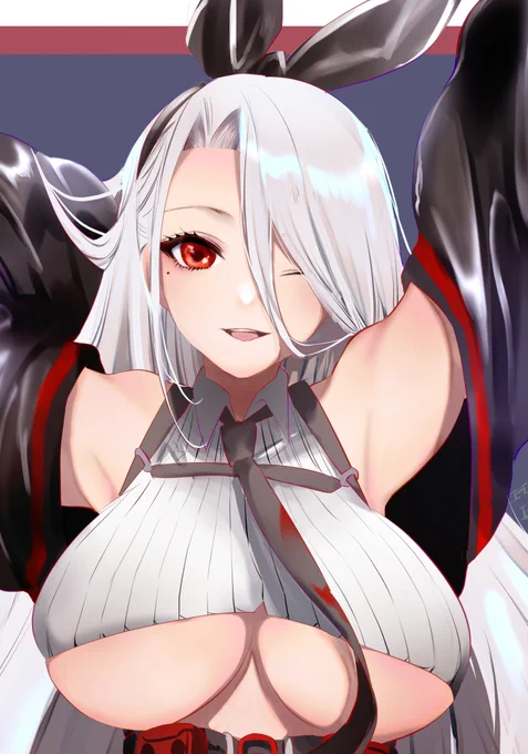 プリンツ・ハインリヒ 
生放送見ながらのお絵かきおしまい!実装楽しみ!
#アズールレーン 