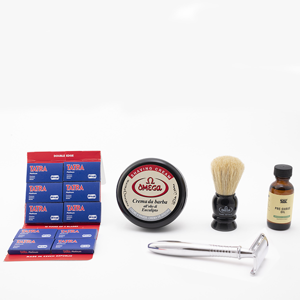 Bald?
Looking for a better way to shave?
Try a safety razor!
Our Bald Man Shave Kit is only $40. 

#safetyrazor #bald #shave #shaveyourhead #wetshave #wetshavingclub #wetshaveclub #shavesoap #shaveoil #shavebrush
