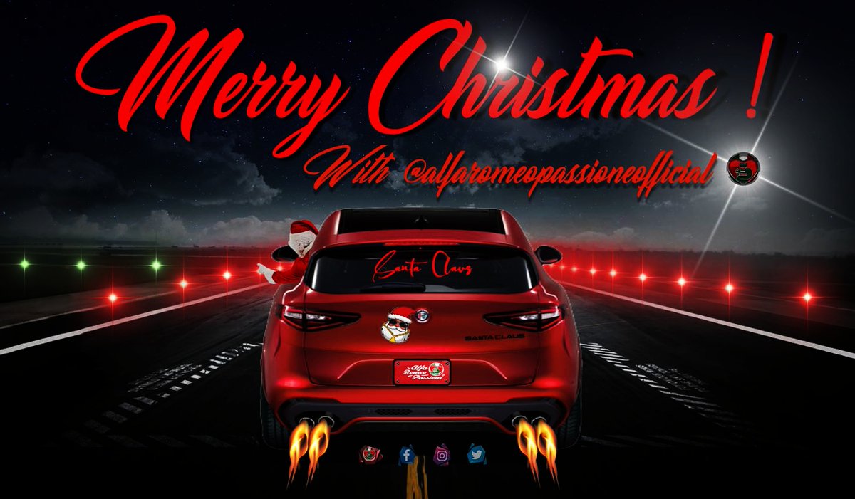 ✨Let the true Christmas spirit transform you for 365 days❗
Merry Christmas to all my friends and family‼️❤️🎄🎅🏻❄️☃️🌠✨
#welovealfaromeo