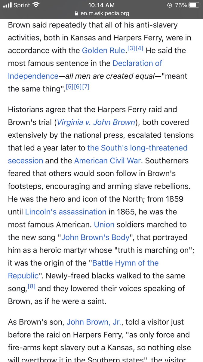 ForgetfuP's tweet image. I say confidence of John Brown 👀 mf called out pacifists in the abolish movement as all talk and demanded action, then went on to lead slave rebellions and kill slave owners, and became the first man tried and executed for treason as a result