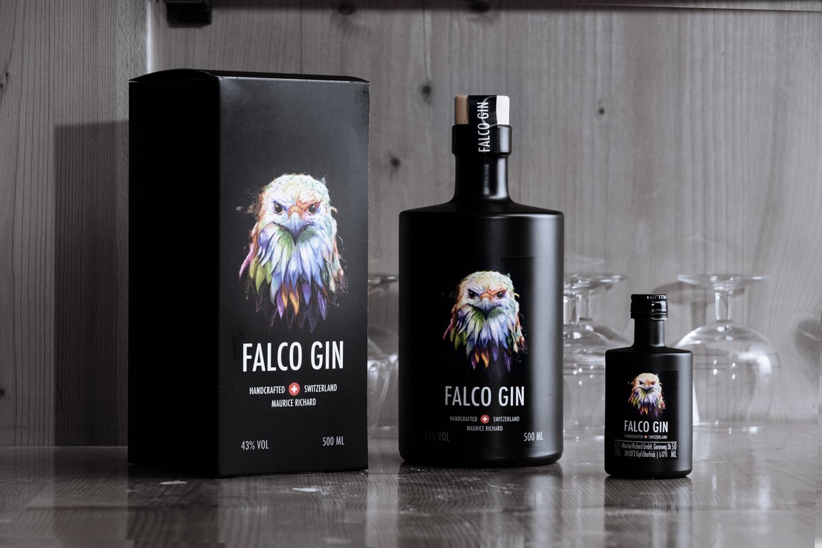 Falco Gin 🦅🪶

#gin #ginlove #handcrafted #swissmade #trio #ginliebe #handgefertigt #schweiz #premium #qualität #geschenkidee