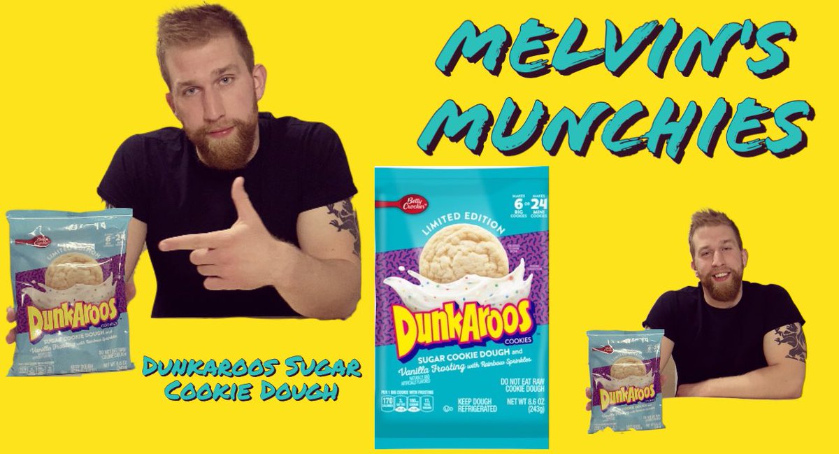 MellJay93's tweet photo. I baked the brand new Dunkaroos Sugar Cookie Dough and reviewed it on my YouTube channel. Check it out! 

https://t.co/pGTkyI8oda https://t.co/tjWhBF8FzB