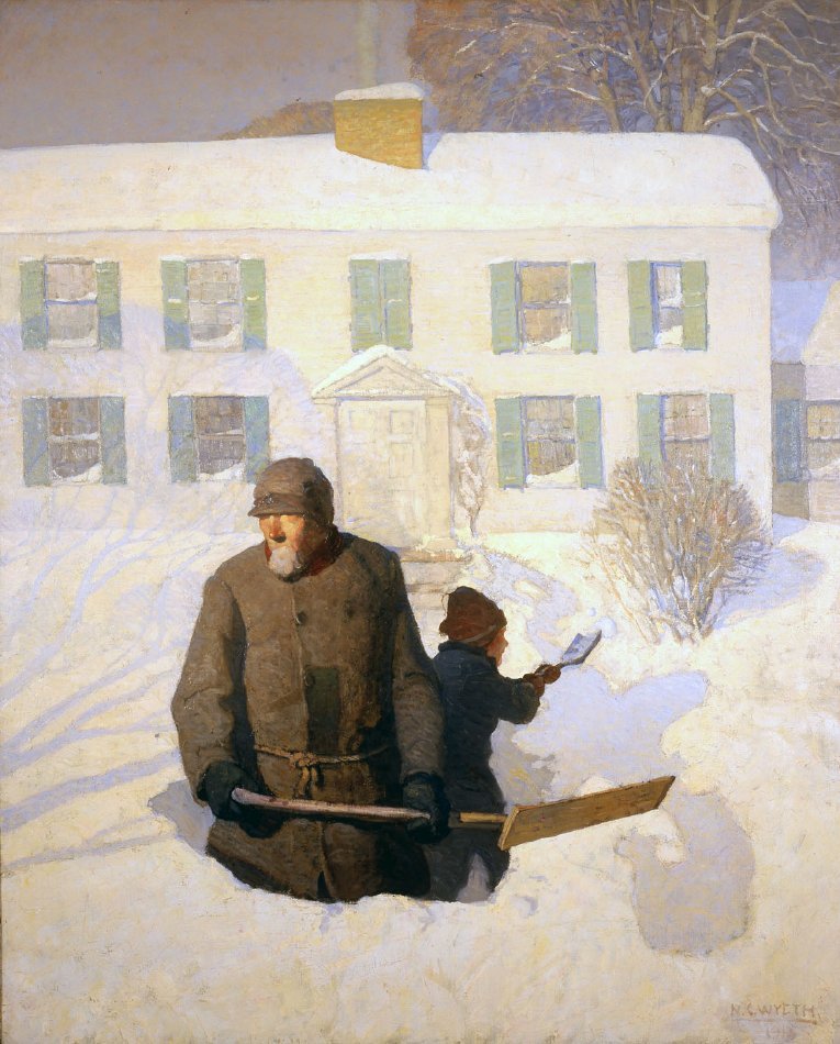 Winter Morning, Christmas Morning (1913) 

🖌 #NewellConversWyeth

#December21 #21Dicembre #solstiziodinverno #WinterSolstice #ArtLovers #ArteYArt

@yebosfaye @BrindusaB1 @marialves53 @dianadep1 @Matibo11 @paulbar59067209 @angelicadisogno @artmajcar @angela3nipoti1 @Mercurimc