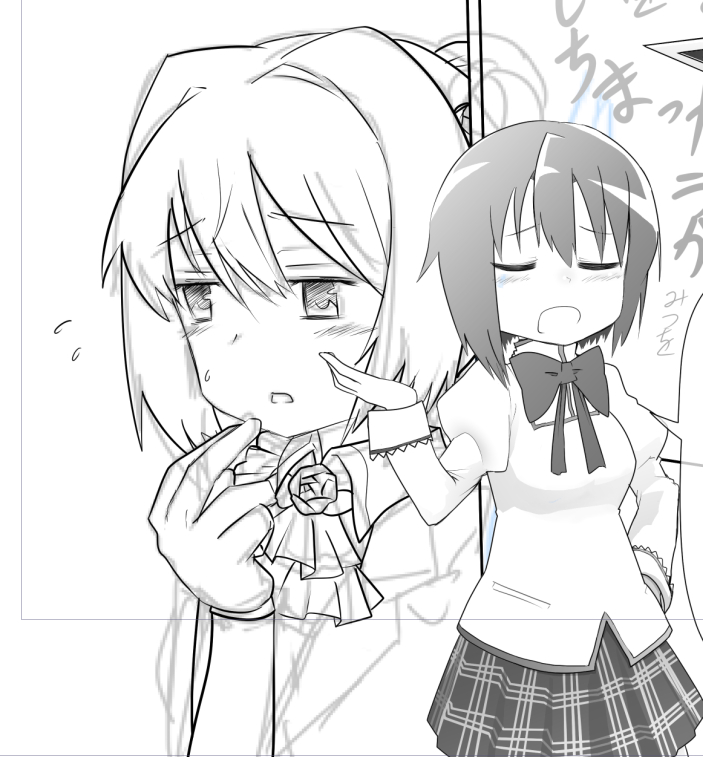 みたまさん描いてるけどちゃんとみたまさんになってるんやろか……わからん… 