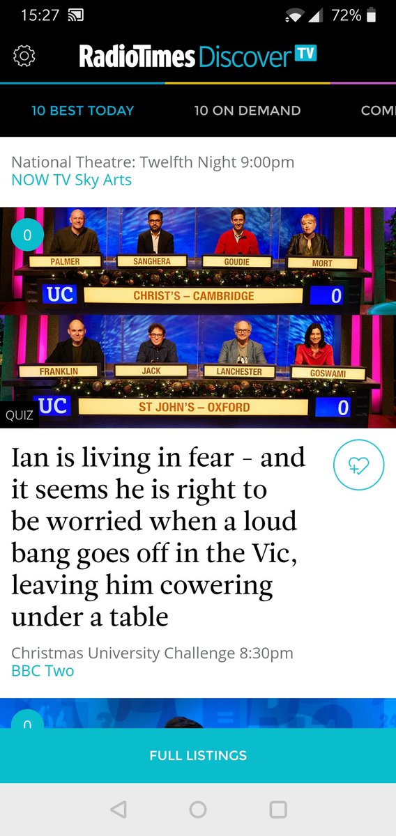 captainkickturn's tweet photo. Christmas University Challenge sounds intense tonight #EastEnders #UniversityChallenge #ianbeale #ArthurFowler #ChritmasClubMoney https://t.co/1Iwt9IXVu5