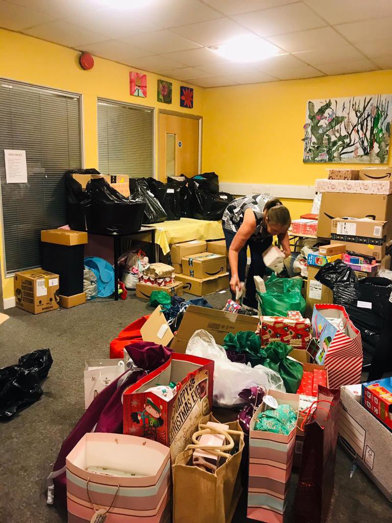 Christmas has been hard for us as we strive to give every child we support a Christmas present, we were so pleased to hear that <a href="/ThreeUK/">Three UK</a> were still able to support us. With a lot of hard work, we received a mountain of gifts. Thank you so much for making Christmas possible 🎅🤶