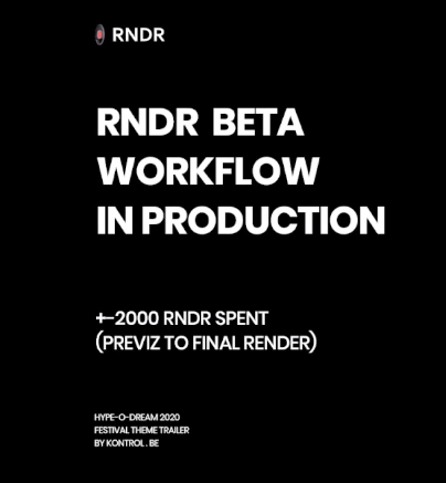 rendernetwork's tweet photo. The $RNDR Showcase also includes work from:
🚀Dino Muhic - "Beauty Shots" (Dunlop) - https://t.co/sKH9K0yaHP
🚀Gilles Augustijnen - "Hype-O-Dream 2020" - https://t.co/4hqSxDTyKs
🚀Geoff Holman - "SpaceStation" - https://t.co/YJE1aL6k5P
#blockchain #gpu #cloudrender #crypto https://t.co/5rIsDciQgt