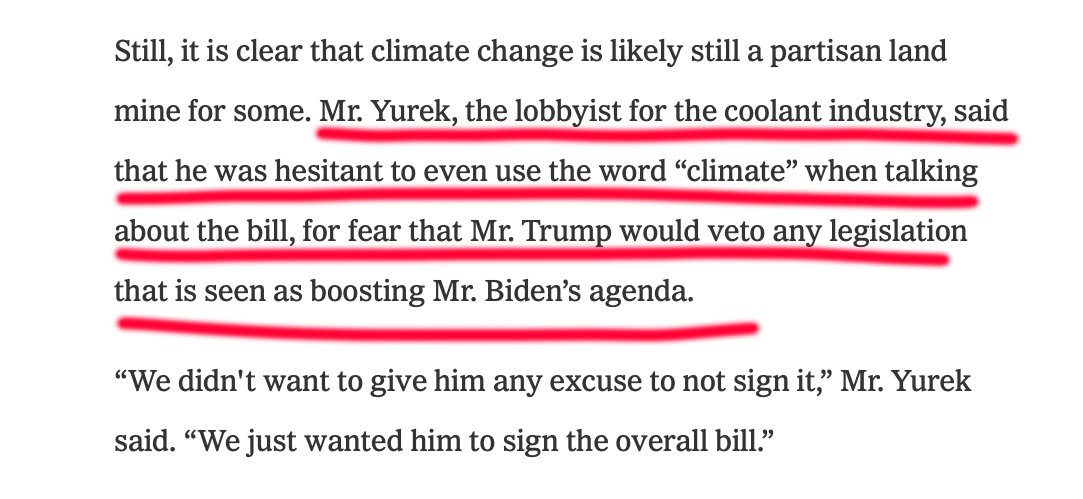 How dishonest and disgusting the Swamp is in trying to stick an Obama-UN climate agreement in the COVID relief bill.Please veto,  @realDonaldTrump.COVID relief okay. Climate communism is not.