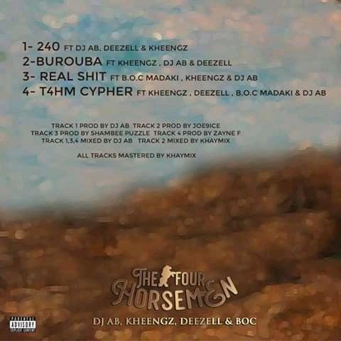 The four horsemen 🐎 Ep Tracklist is out. Officially drops on 26th December. 
Anticipate Greatness 💪

#thefourhorsemen
#northxtraent