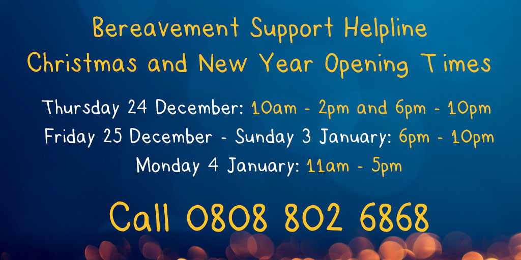 LullabyTrust's tweet photo. We understand that this time of year can be very difficult if you are affected by the death of a baby. If you would like to talk over the Christmas period, we are here for support. https://t.co/lyLRuesnrT