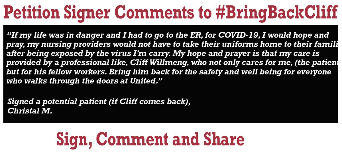 WeDoTheWork7's tweet photo. @AllinaHealth Allina continues to come down on RN Cliff Willmeng @bigreddog1934. Join the campaign to reinstate this 13 year veteran whistle blower and tell the execs to #BringBackCliff Click link here: @cityofsaintpaul @PennyWheelerMD @mnnurses @medpagetoday @ZDoggMD https://t.co/CnFOGIBoTB https://t.co/ApMXR8vGYH