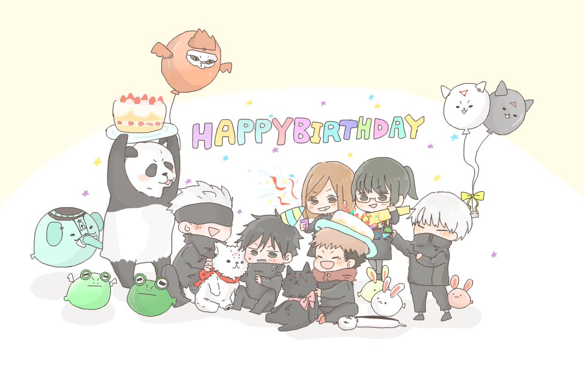 #伏黒恵誕生祭2020 
おめでとう!🎉 