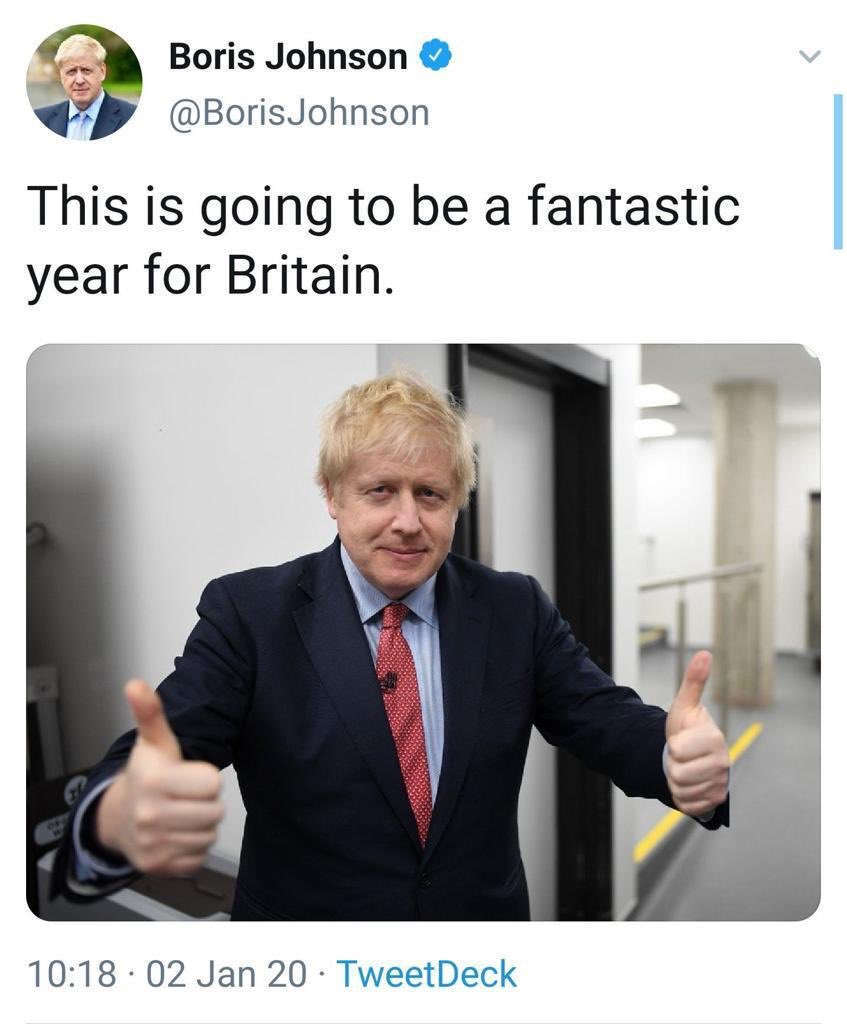 RETWEET if Boris should go. 
(My third - and lucky? - attempt to make a desperate bid for some political sanity go viral. Go on, it’s the Christmas miracle we all need).