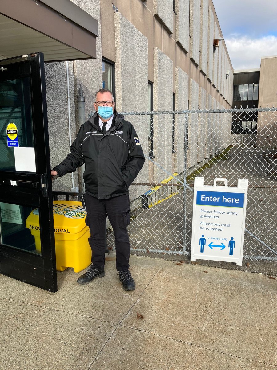 NortheasternPro's tweet photo. Today we are featuring Security Officer Dale Robertson. Thanks for everything you do to help the students, visitors, and staff at NSCC! #securitysolutions #protectionpartner #northeasternpro #security #halifax #nscc https://t.co/ZMCsLdPNuX