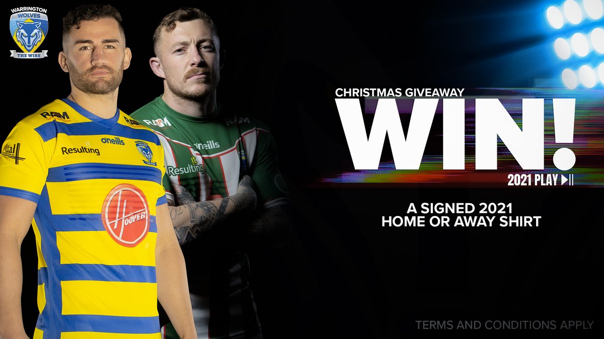 WarringtonRLFC's tweet image. ❄️ 𝗖𝗛𝗥𝗜𝗦𝗧𝗠𝗔𝗦 𝗚𝗜𝗩𝗘𝗔𝗪𝗔𝗬 ❄️

👕 Win a 2021 home or away shirt signed by the lads

✅ To enter simply RT and like this post before midnight on Wednesday - Good luck!

Ts&amp;amp;Cs: wwolv.es/xmascomp